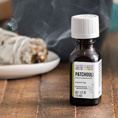 Organic Patchouli Essential Oil 0.25 fl. oz.