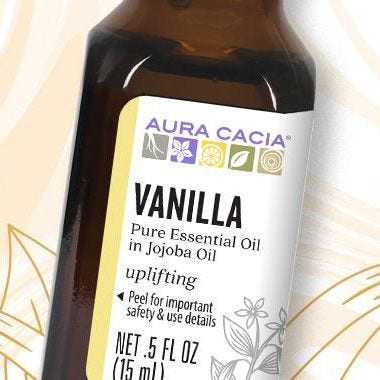 Aura Cacia Pure Essential Oil, Vanilla, Uplifting - 0.5 fl oz