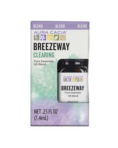 Aura Cacia Breezeway Essential Oil Blend, Boxed 0.25 fl oz