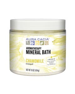 Aura Cacia Chamomile Mineral Bath 16 oz.