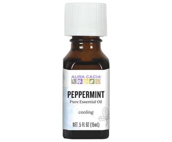 Aura Cacia Peppermint Essential Oil 0.5 fl. oz.