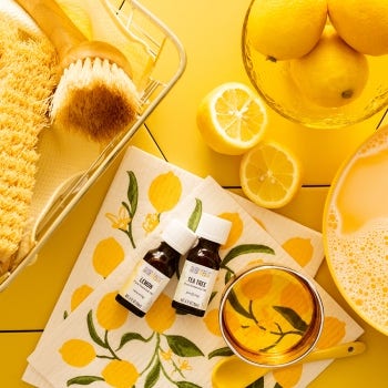Tile Floor Cleaner with Lemon and Tea Tree Essential Oils