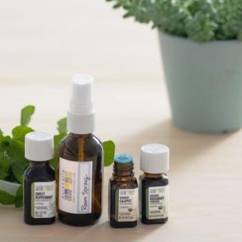Room Spray with Sweet Peppermint Essential Oil
