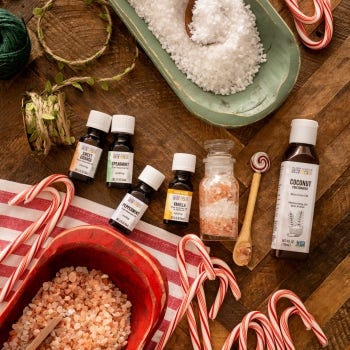 Candy Cane Bath Salts