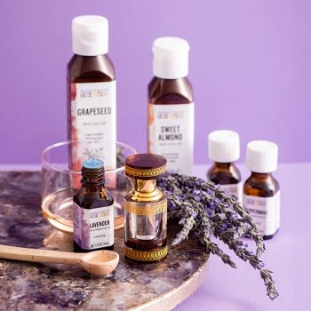 Lavender, Peppermint, and Eucalyptus Massage Oil