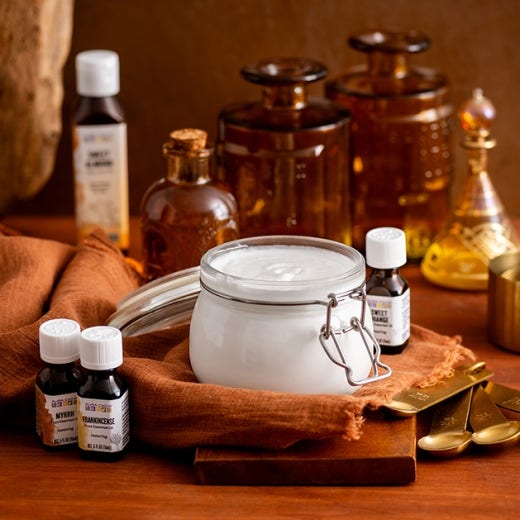 Body Lotion with Frankincense and Myrrh Essential Oils Body Lotion with Frankincense and Myrrh Essential Oils