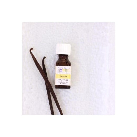 Aura Cacia Pure Essential Oil, Vanilla, Uplifting - 0.5 fl oz