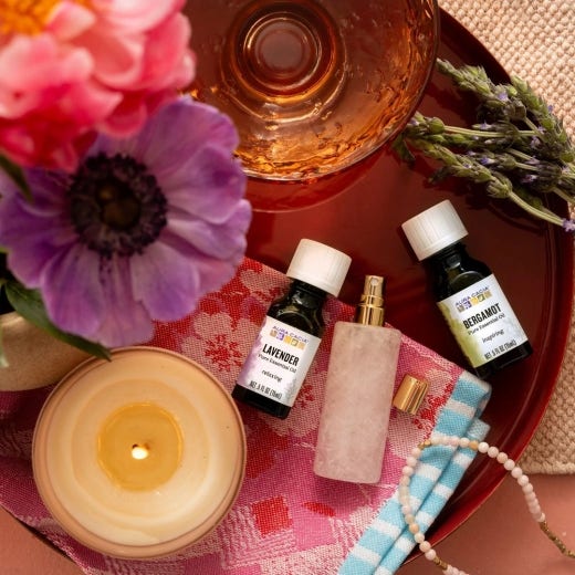 Room Spray with Bergamot and Lavender Essential Oils Room Spray with Bergamot and Lavender Essential Oils