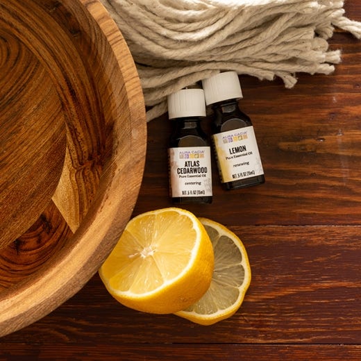 Hardwood Floor Cleaner with Lemon Essential Oil