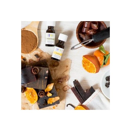 Cacao Vanilla Bean Soap with Sweet Orange Essential Oil Cacao Vanilla Bean Soap with Sweet Orange Essential Oil